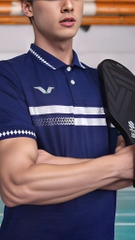 Áo Polo Vina AVP83 xanh đen