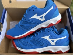 Giày Cầu Lông Mizuno Dynablitz- Xanh Trắng Đỏ
