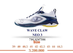 Giày Mizuno Wave Claw Neo 3