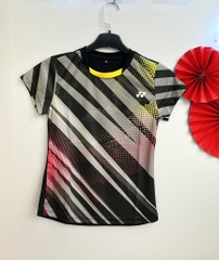 Áo Cầu Lông Yonex C19 - Đen Xám
