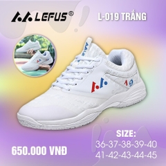 Giày Cầu Lông Lefus L019 - Trắng