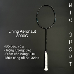 Vợt Cầu Lông Lining 8000 Combat Chính Hãng (Công ty)
