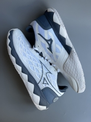 Giày Mizuno Tenis Wave Enforce Tour AC Trắng xanh