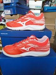 Giày cầu lông Mizuno Sky Blaster 2 - Trắng Cam