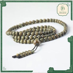 VÒNG TAY ĐÀN HƯƠNG 108 HẠT - CHARM NỤ SEN
