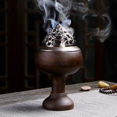 Lư Hương Gỗ Đàn Hương Đen