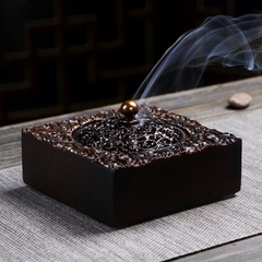 Lư Hương Gỗ Đàn Hương Đen
