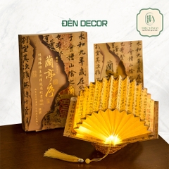 ĐÈN SÁCH HÌNH QUẠT