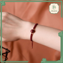 VÒNG TAY CHỈ ĐỎ LINH CHÂU CHU SA
