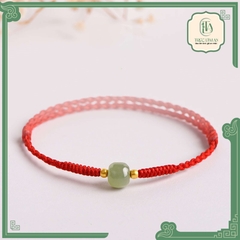 VÒNG TAY CHỈ ĐỎ NGỌC BÍCH