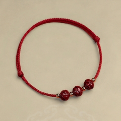 Dây Chỉ Đỏ Mix Charm Chu Sa Hoa Sen