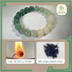 VÒNG TAY BẠCH NGỌC BỒ ĐỀ MIX CHARM LÂN SƯ