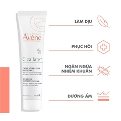Kem phục hồi Eau Thermale Avène CICALFATE+ Repairing Protective Cream 40ml