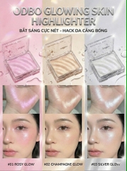 Phấn bắt sáng Odbo Glowing Skin Highlighter