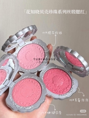Má hồng Flower Knows Shell's Jewel Silk Satin Blush