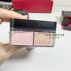 Phấn Phủ Bột Huda Beauty Easy Bake Loose Powder Duo - Cherry Peach ( Cherry Blossom Cake 6.5g +Peach Pie 6.5g)