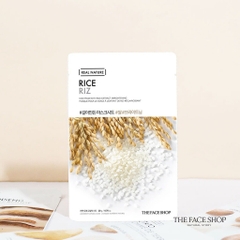 Mặt nạ Làm Sáng Da Chiết Xuất Gạo THE FACE SHOP Real Nature Rice 20G