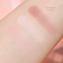 Phấn mắt 3 màu Clio Essential Shadow - 04 Nude Fly