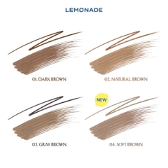 Lemonade Dual Eyebrow – Chì Kẻ Mày 2 ĐầU