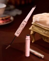 Chì kẻ & mascara chân mày Flower Knows The Sweetie Bear Dual-Ended Brow Gel & Pencil - 02 Natural Brown