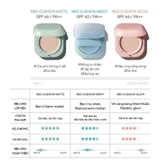 SET Phấn Nước Laneige Mewy Cushion ( hộp 15g + lõi refill 15g)