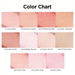 Má hồng Peripera PURE BLUSHED SUNSHINE CHEEK