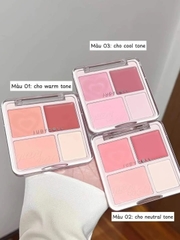Phấn Má Hồng & Bắt Sáng Judydoll Blush & Highlight Palette - MÀU 02
