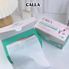 Khăn Khô Bông Bạch Tuyết Calla Làm Sạch Da 80 Miếng