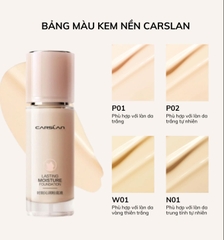 [ TẶNG SON MINI 1g ] Kem Nền Ẩm Mịn Lâu Trôi Carslan Lasting Moisture Foundation 30g