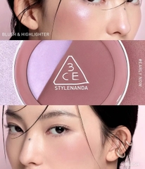 Phấn má hồng & highlight 3CE Blushlighter - EARLY NOW
