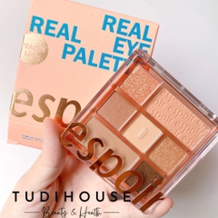 Bảng mắt Espoir Real Eye Palette - PEACHY LIKE