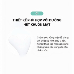 Dụng cụ massage vùng mặt và cổ Fillimilli V Face Massager