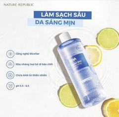 Nước Tẩy Trang Làm Sạch Sâu Nature Republic Good Skin Cleansing Water 500ml