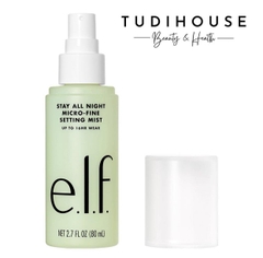 Xịt giữ lớp trang điểm ELF Stay All Night Micro-fine setting mist 80ml