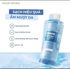 Nước Tẩy Trang Làm Sạch Sâu Nature Republic Good Skin Cleansing Water 500ml