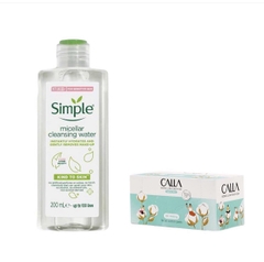 Nước tẩy trang Simple Micellar Cleansing Water 200ml