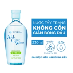 Nước tẩy trang Senka All Clear Water Micellar   230ml