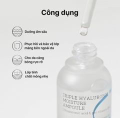 Tinh chất Cosrx Triple Hyaluronic Moisture Ampoule 40ml