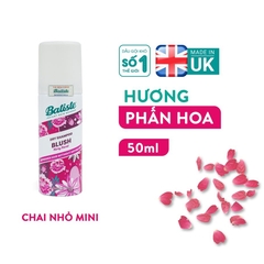 Dầu gội khô Batiste Travelsize 50ml - BLUSH