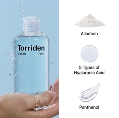 Toner cấp ẩm TORRIDEN Dive In 300ML