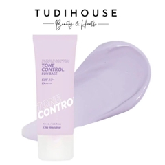 Kem Lót Chống Nắng Nâng Tông, Làm Đều Màu Da I’m meme Purple Cotton Tone Control Sun Base 40g