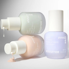 Kem lót Innisfree Light Fitting Makeup Base SPF23 PA++ 30ml - MÀU PEACH