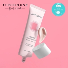[ tách set ] Kem chống nắng Cell Fusion C Toning Sunscreen 100 SPF50+ PA++++ - MẪU MỚI