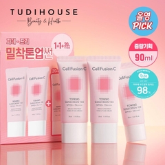 [ tách set ] Kem chống nắng Cell Fusion C Toning Sunscreen 100 SPF50+ PA++++ - MẪU MỚI