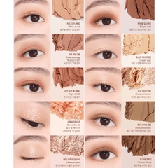 Bảng CLIO pro eye pallette -  Màu 12 autumn breeze in seoul forest