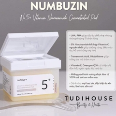 Numbuzin No.5 Vitamin-Niacinamide Concentrated Pad ( 70 pads )