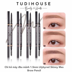 Chì kẻ mày đầu mảnh Lilybyred Skinny Mes Brow Pencil