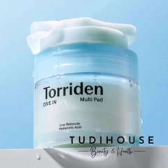 Toner Pad Cấp ẩm, Làm Mềm Mịn Da Torriden DIVE IN Multi Pad (80 miếng)