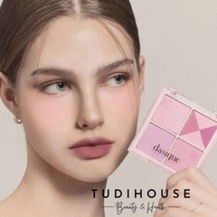Bảng phấn má Dasique Blending Mood Cheek - 05 Violet Knit