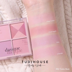 Bảng phấn má Dasique Blending Mood Cheek - 05 Violet Knit
